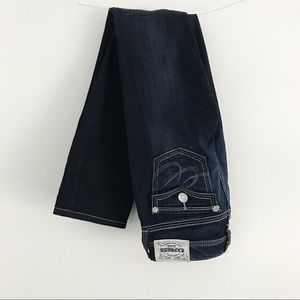 Express Women’s Jeans Barely Boot Low Rise Size 2